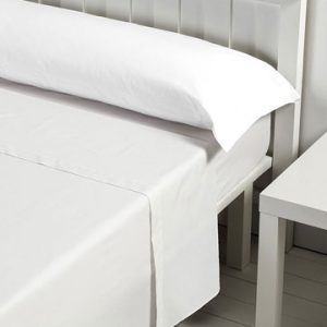 imagen almohada liso blanco