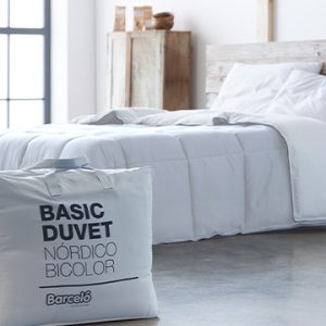 duvet liso bicolor blanco